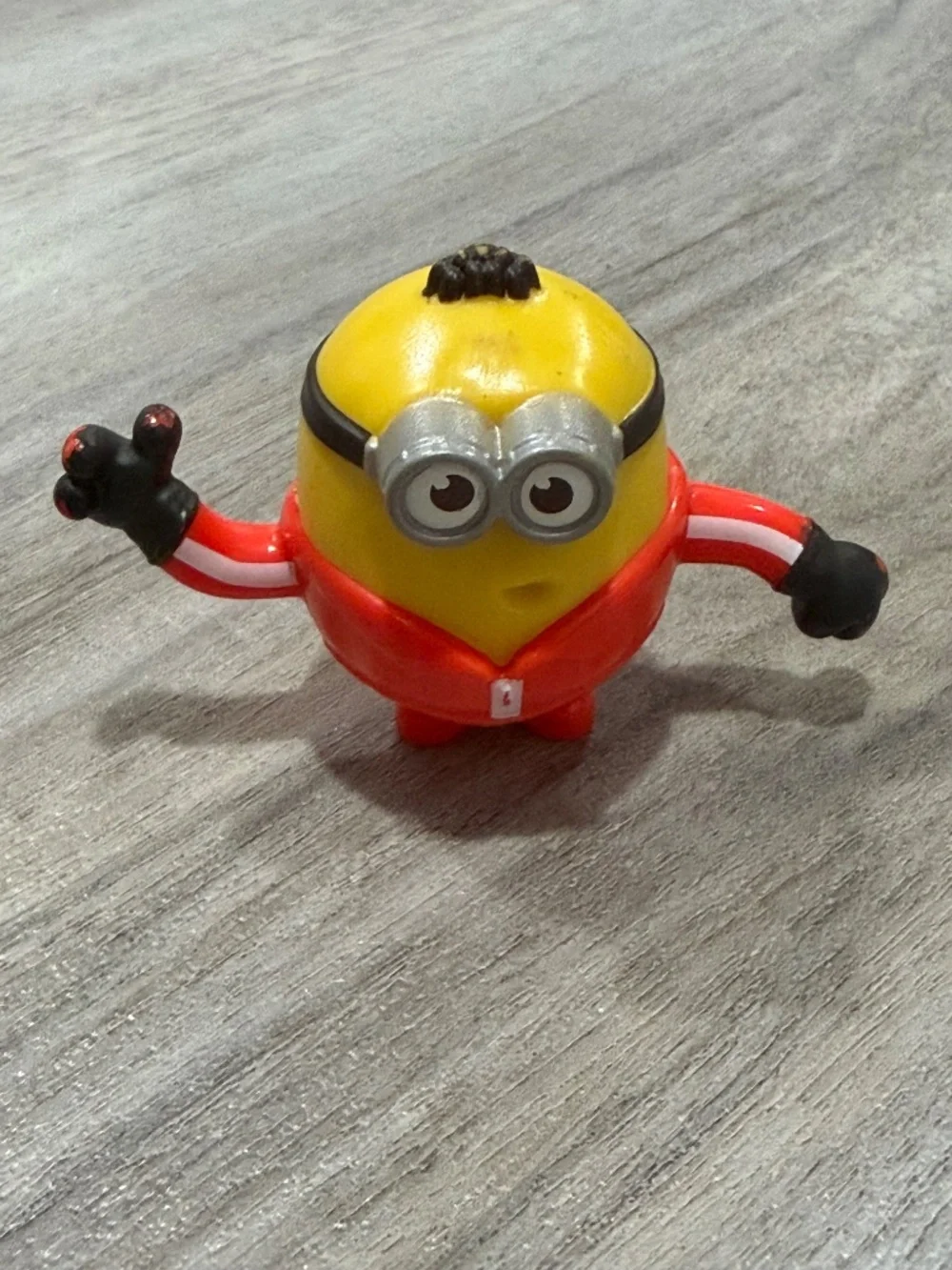 McDonald's Minions Otto Orange Track Suit Happy Meal Toy Figure